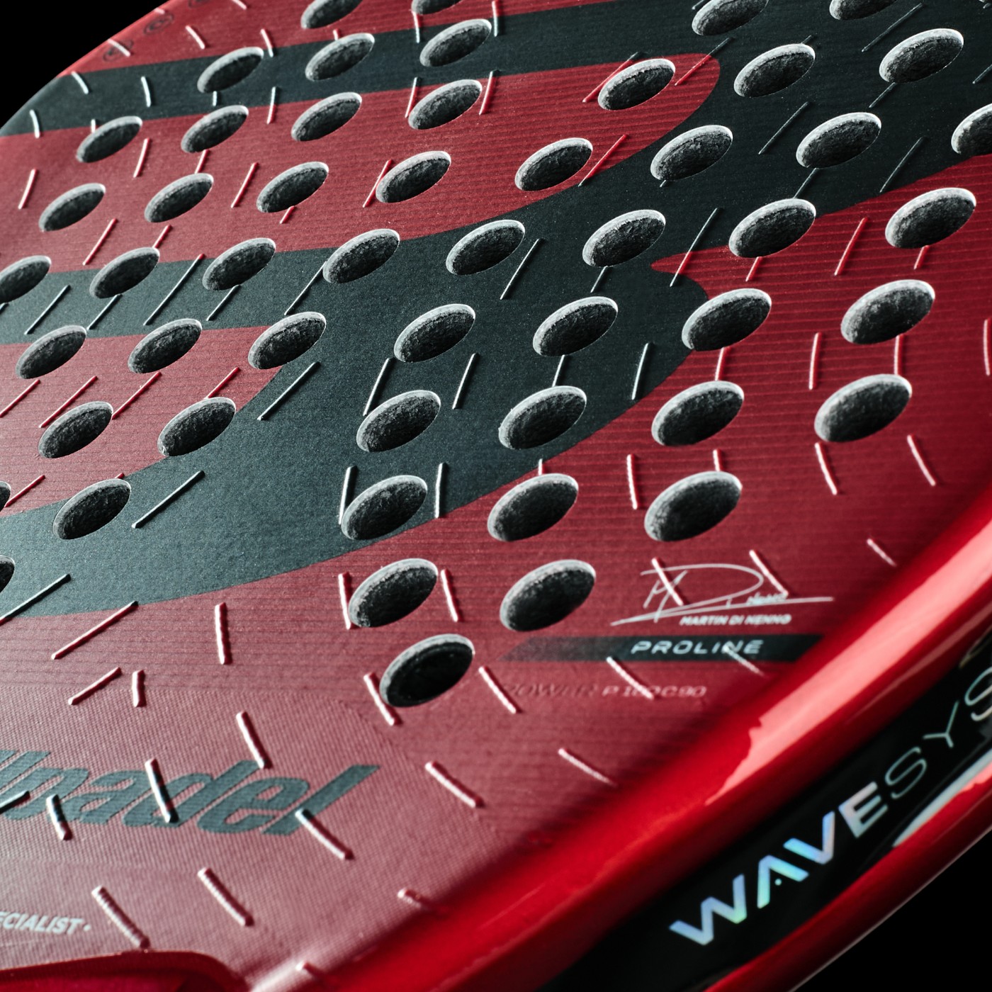 Bullpadel XPLO comfort パデルラケット Bullpadel XPLO Comfort Padel Racket - Red/Black